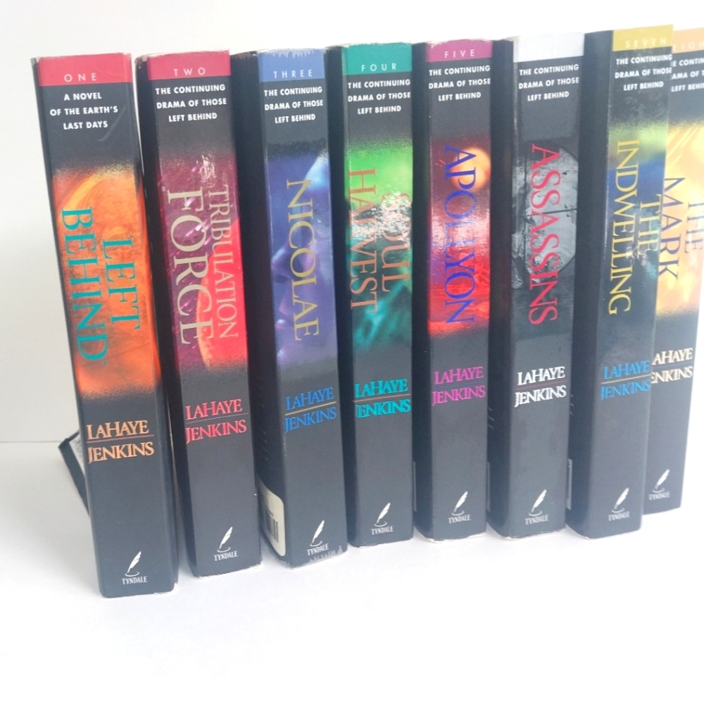 Left Behind Series Paperback Books Lot of 8 Tim LA Haye, Jenkins 1-8